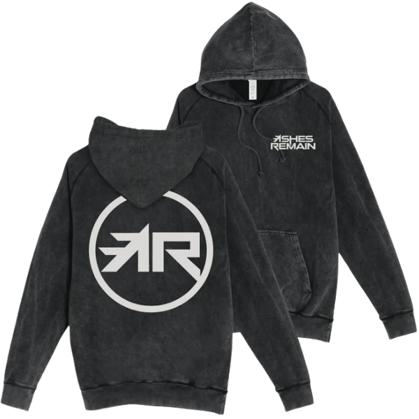 Ashes Remain Grey Logo Hoodie